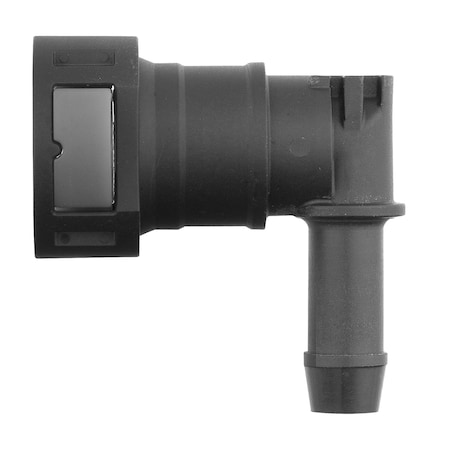 Ags Fuel Line Quick Connect - 90 Degree 1/2 Steel to 1/2 Nylon - 2 per Bag FLRQ-415